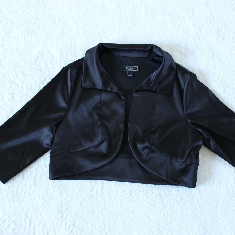 Dress Barn Black Shrug